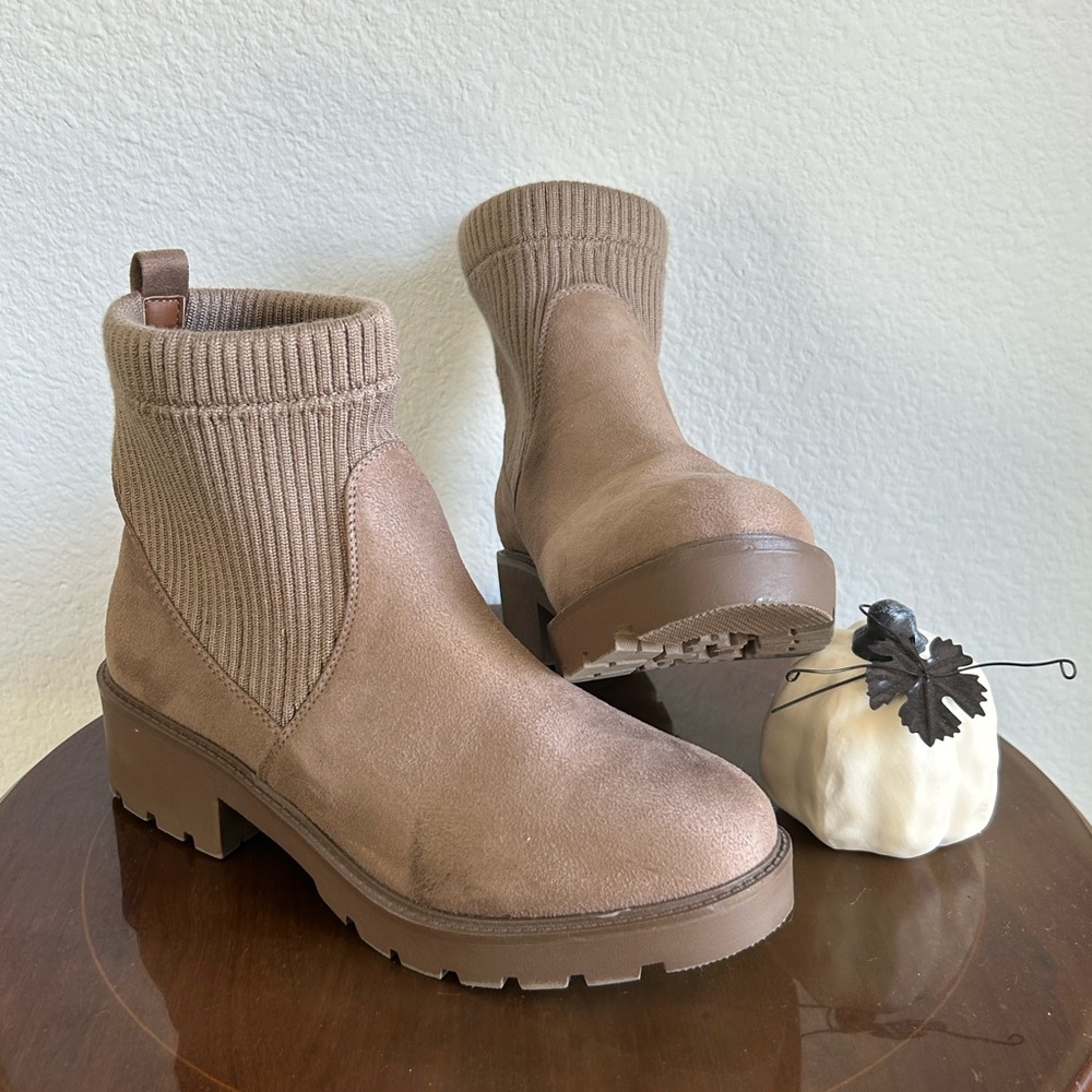 Sonoma Brown Ankle Booties